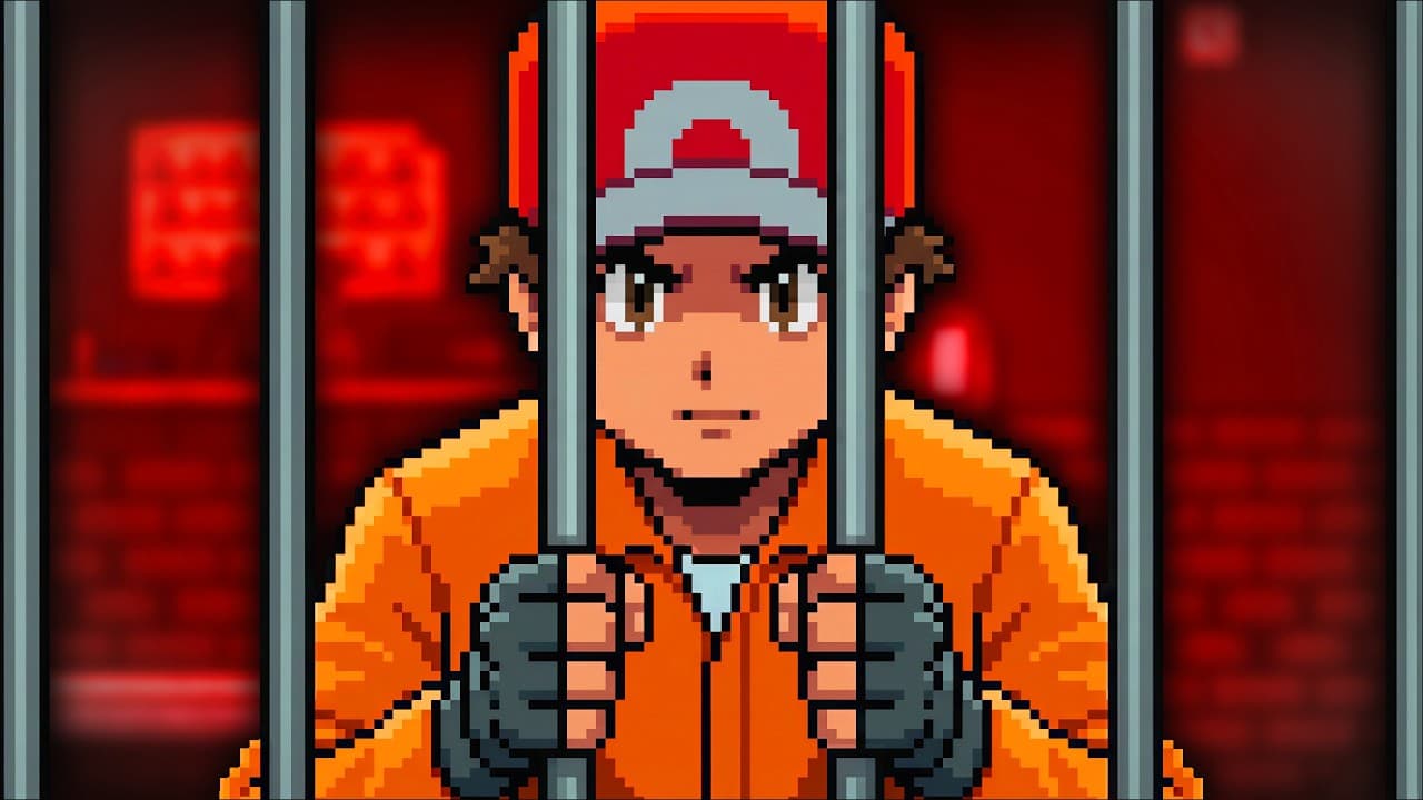 Le jeu POKEMON où tu commences en PRISON !